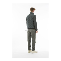 Blouson bomber pour homme, décontracté, imperméable, coupe-vent, respirant, écologique, rembourré et épais, avec un design tissé brillant