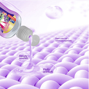 Suavizante de tela de lavandería Aroma de larga duración Suavizante de ropa líquido de 200ML altamente activo Producto OEM - Product Image 2