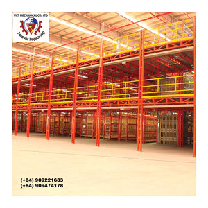 Heavy Duty Steel Mezzanine Rack System for <b>Maximizing</b> Vertical Warehouse Space and Increasing Storage Capacity - Product Image 5