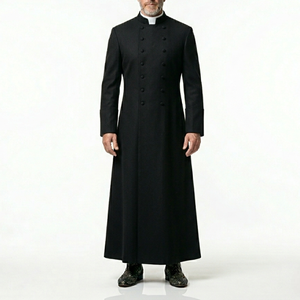 Vêtement liturgique de luxe pour clergé d'église, robe de prêtre sur mesure, vêtement religieux respirant, vente en gros - Product Image 1