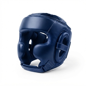 Casco de Protección para la Cabeza de Cuero Genuino de Grado Profesional, Logotipo Personalizado OEM, Equipo Deportivo - Product Image 4