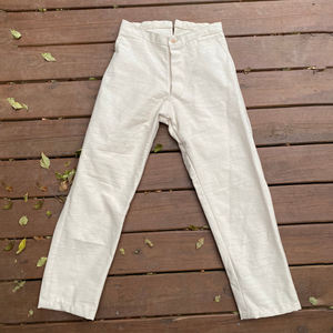 กางเกงผ้าขนสัตว์แบบดั้งเดิมยุคสงครามกลางเมืองอเมริกัน กางเกงมรดกทางวัฒนธรรมแบบดั้งเดิมยุคสงครามกลางเมืองอเมริกัน - Product Image 4