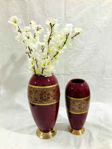 Jarrón de Metal decorativo, maceta con acento, artefactos modernos para el hogar, jarrón de flores irrompible decorativo, decoración de vajilla - Product Image 6