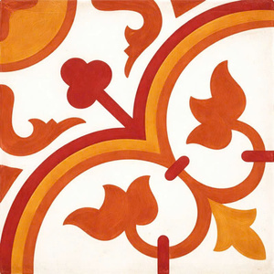 Carrelage en ciment encaustique - CTS 2.6 150x150mm Carrelage d'intérieur moderne pour villa Antidérapant ACCENTS & Bordures - Product Image 2