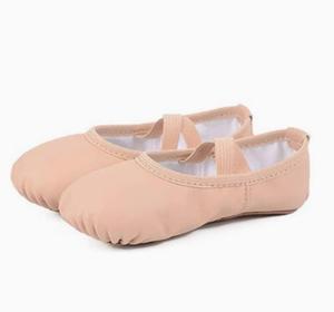 Chaussons de ballet souples pour femmes, en satin, à talon plat, avec doublure en coton et semelle en caoutchouc, pour l'entraînement et les spectacles de ballet - Product Image 5