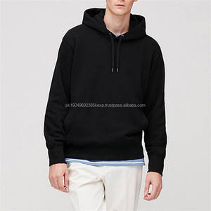 เสื้อฮู้ดดี้มีฮู้ดสำหรับทั้งชายและหญิงผ้าคอตตอนฟ100% เทอร์รี่เปิดไหล่ได้ปรับแต่งได้สำหรับผู้ชาย - Product Image 3