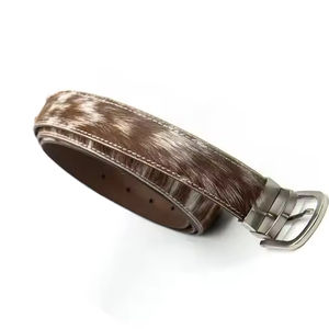 Cinturones de Cuero Vacuno Unisex de Alta Calidad al Mejor Precio, Cinturones de Cuero Vacuno Profesionales Resistentes y Transpirables - Product Image 1