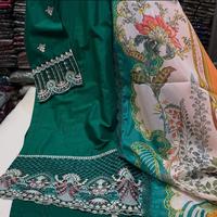 Salwar Kameez de Primera Calidad para Mujer, Verano 2026, Corte Entallado, Sin Arrugas, Venta al por Mayor, Estilo Pakistaní, 3 Piezas, Informal, para Fiestas, Algodón Lawn