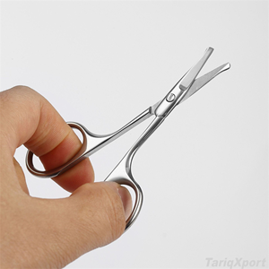 Stainless Steel Beauty <b>Scissors</b> Eyebrow <b>Beard</b> Makeup Nose Hair <b>Scissors</b> for Eyebrow/Nose/Makeup - Product Image 5