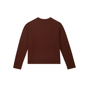 Suéteres de Punto para Hombre al por Mayor, Otoño Invierno, Decoración con Logotipo Personalizado, Precio Económico, OEM, Elegantes, 100% Algodón, Transpirables, de Secado Rápido - Product Image 4