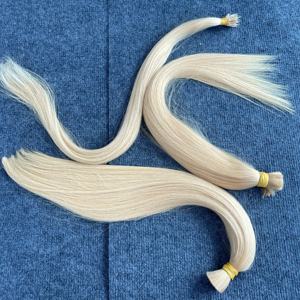 Extensiones de cabello humano liso con cutícula alineada suave virgen cruda a granel 8-40 pulgadas precio al por mayor - Product Image 5