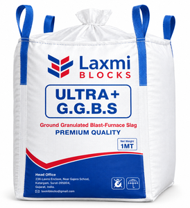 Bloques Premium Laxmi Ultra+ GGBS en Polvo (Origen Gujarat) para Construcción de Hormigón de Alta Resistencia y Durabilidad, Soluciones Totales para Proyectos - Product Image 6