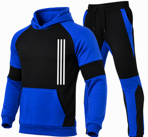 Ensembles de survêtements de football unisexes ajustés, respirants et confortables, avec lettrage, design haut de gamme, pour le printemps, vente en gros - Product Image 2