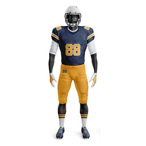 Wholesale Team Uniform <b>Compression</b> Sublimation Set Rugby Wear Customized Design Football Jersey American Uniform Printed - Product Image 6