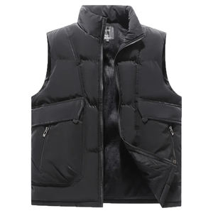 เสื้อกั๊กพัฟเฟอร์กันลมแบบไม่มีแขนสำหรับผู้หญิงฤดูหนาว เป็นมิตรกับสิ่งแวดล้อม คอตั้ง ระบายอากาศได้ดี ปรับแต่งได้เต็มที่ - Product Image 1