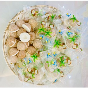 Dai Long Supplies High Quality Coconut Shell Tablet <b>Candy</b> White Inside Hard <b>Candy</b> With Fruity Flavor Box Packaging - Product Image 4
