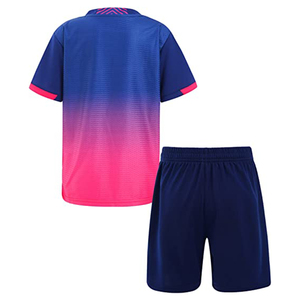 Factory Wholesale Custom Soccer Uniforms Customized Sublimation Design Soccer Jerseys Breathable Quick Dry Football Uniforms - Product Image 4