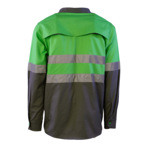 2026 New Custom Wholesale Men's O-Neck Reflective Hi-Vis Breathable <b>Safety</b> T-Shirt Custom Design <b>Roadway</b> <b>Safety</b> Shirt - Product Image 4