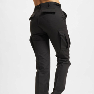 Pantalones Cargo Modernos para Mujer, Corte Regular, Nailon/Algodón, Cómodos, Estilo Utilitario con Múltiples Bolsillos, Ecológicos, Formales, de Secado Rápido y Resistentes al Viento - Product Image 4