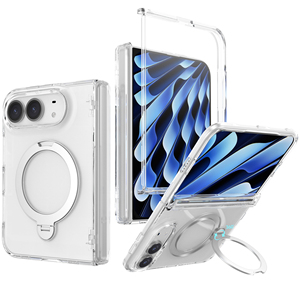 เคสโทรศัพท์แบบพับได้แม่เหล็ก TPU+PC พร้อมขาตั้งสำหรับ iPhone Duo รับผลิตตามสั่งขายส่ง - Product Image 5