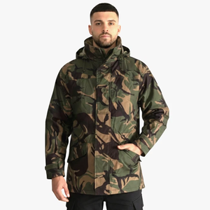 Men's Camouflage Hooded <b>Jacket</b> Waterproof Soft Shell Full Sleeve Tactical Hunting Wear Winter Outerwear - Product Image 2