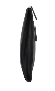 High Quality Genuine Leather Lightweight Water Resistant Document Pouch <b>Laptop</b> Sleeve Office Business Zipper File Organizer - Product Image 3