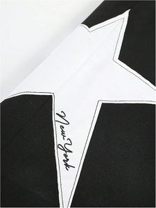 Men's Baggy Sweatpants Wide Leg Sweatpants Y2k Star Graphic Print <b>Stacked</b> Workout <b>Jogger</b> Track Pants Trousers - Product Image 3