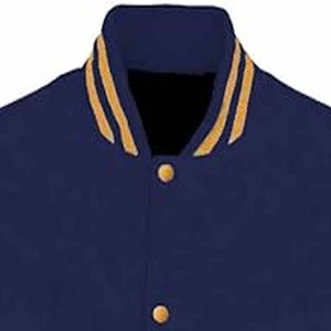 Veste universitaire Stonefield Manufacturing - 100% laine, à capuche, imperméable, patchwork, unisexe, streetwear, vêtements d'extérieur pour l'hiver - Product Image 2