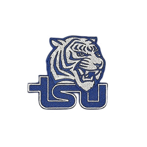 Patch de mascotte avec logo de l'équipe universitaire Southern Jaguars, motifs cœurs, fleurs, alphabet et paillettes, écologique, personnalisable, à coudre sur les casquettes - Product Image 1