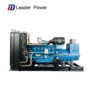Precio de fábrica 300kw motor 375kVA 50Hz marco abierto/silencioso Weichai WP13D385E200 300kw grupo electrógeno de gas natural