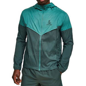 Ensemble court coupe-vent streetwear d'hiver pour homme - Conception légère et respirante avec capuche et taille élastique - Product Image 2