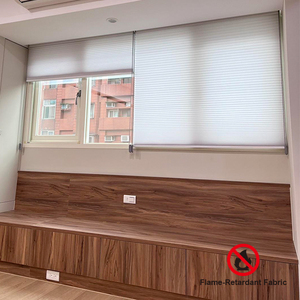 Honeycomb Blinds Flame Retardant Cellular <b>Shades</b> Light Filtering Cordless - Product Image 1
