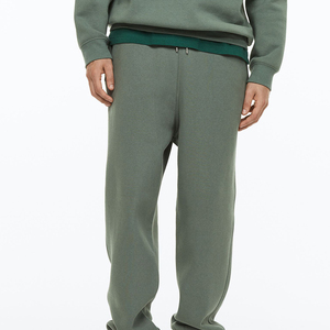 Pantalones de chándal acampanados de invierno para hombre, de algodón 100% French Terry, corte bootcut, lavado ácido, estilo streetwear personalizado - Product Image 2