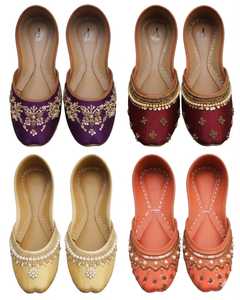 Les paires de chaussures Khussa pakistanaises les plus vendues / Chaussures Khussa pour femmes / Khussa pakistanaises 2026 Nouveau style Haute qualité - Product Image 1