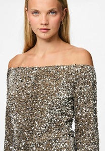 Haut court rayé à épaules dénudées et manches longues pour femme, coupe ample, style streetwear décontracté, en coton doux, chemise tendance, chemise personnalisée pour femme - Product Image 5