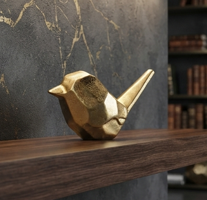Estatua Decorativa de Pájaros, Esculturas Verticales para Mesa o Estante, Exhibición para Sala de Estar, Escultura de Regalo, Decoración para el Hogar y la Oficina - Product Image 1