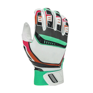 Guantes de Bateo de Béisbol GLOBAL STAR Sports Wear, Verdes, Dedos Completos, Duraderos, Correa Ajustable, Transpirables, de Nailon, para Mano Derecha/Izquierda - Product Image 2
