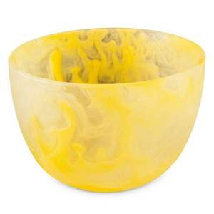 Bol moyen élégant en résine argentée polie fait main, idéal pour les fêtes à domicile, les tables de mariage, les salades et les coupes à cappuccino - Product Image 3