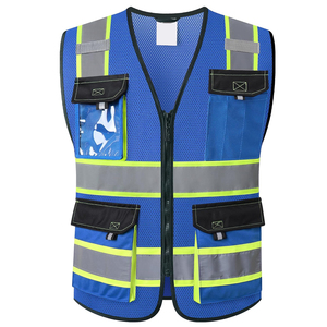 Gilet utilitaire haute visibilité de conception supérieure, gilet réfléchissant réglable pour usine, gilet utilitaire réfléchissant haute visibilité pour hommes - Product Image 1