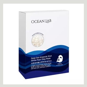 Mascarilla facial en láminas Osyeonraep Oceanlab Deep Sea Ampoule Shot White Pearl Skip Mask Pack 10 unidades 1 pieza con bolsa - Product Image 3