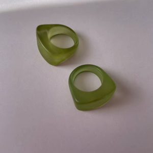 Juego de servilleteros de resina hechos a mano para restaurantes, hoteles, bodas, recepciones y decoración de mesas de banquete - Product Image 1