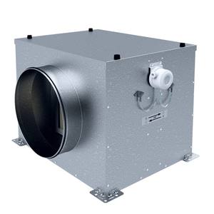 3JW-658602 VIM KPFL 160 Caja de soporte de filtro galvanizado con junta de conexión circular para piezas de sistemas HVAC - Product Image 1