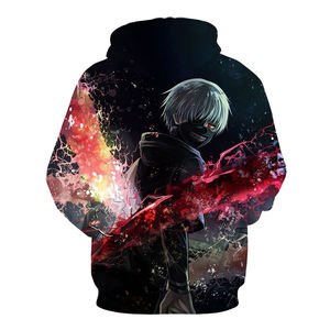 Sweat-shirts personnalisés pour hommes, imprimés par transfert thermique, en tissu polaire Spandex/Coton, coupe-vent et respirant, vente en gros - Product Image 2