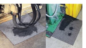 N-FIBER P45 Almohadillas Absorbentes de Aceite de Alta Absorción 1.6L, Control de Derrames de Aceite Industrial, Hidrofóbicas, 100 Almohadillas/Caja, Ecológicas - Product Image 3