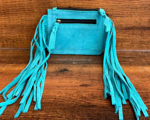 Monedero de punto de bota de cuero de ante genuino Premium para mujer, monedero corto de gran capacidad de cuero Real, billetera para tarjetas de efectivo, uso diario - Product Image 5