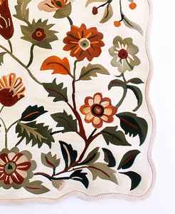 Alfombras y Tapetes Modernos de Lana con Diseño Floral de Pelo Largo, Hechos a Mano, para Sala de Estar y Dormitorio - Product Image 2