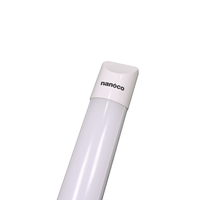 Nanoco Eco Series LED Shop Light Home Office Uso Diseño moderno 0,6 m 20W/1,2 m 40W PC sólido Cuerpo de lámpara de plástico Garantía de 2 años