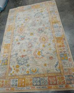 Alfombra de Lana Hecha a Mano, Alfombra Tradicional con Diseño Floral Geométrico para Sala de Estar, Dormitorio, Hotel, Alfombra Decorativa para el Hogar - Product Image 5
