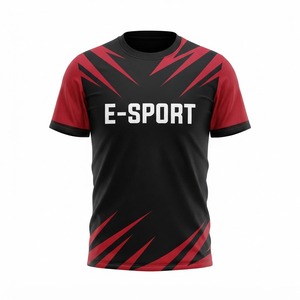 Camiseta de Juego Personalizada por Sublimación para Deportes Electrónicos, Uniforme de Equipo de Esports, Manga Corta, Transpirable, con Nombre y Número Personalizados - Product Image 1