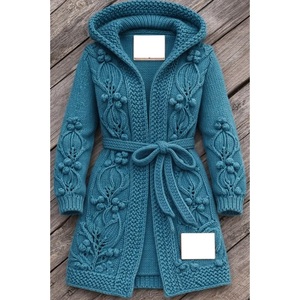 Suéteres 100% acrílico o algodón, calibre 12, para mujer, los más modernos, informales, para la temporada de invierno, proveedor de Bangladesh. - Product Image 6